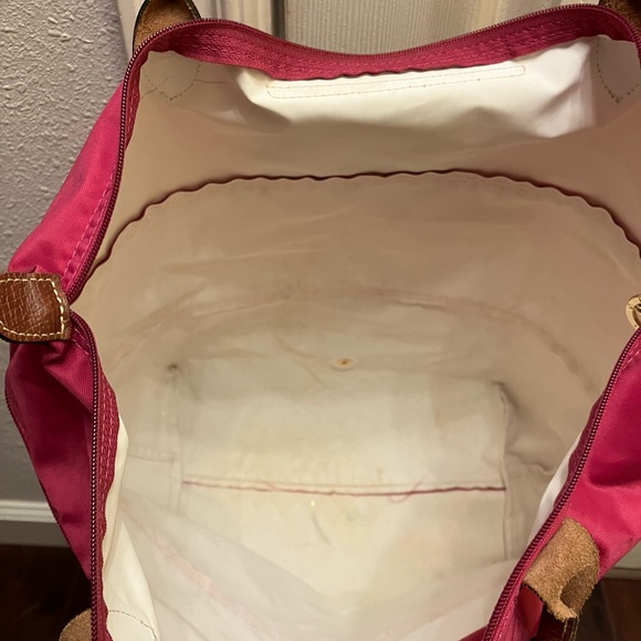 Longchamp expandable  magenta bag - Picture 9 of 15